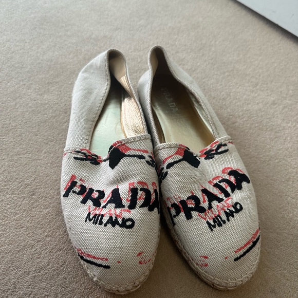 Prada Canvas Espadrilles Size 40 - Picture 3 of 7